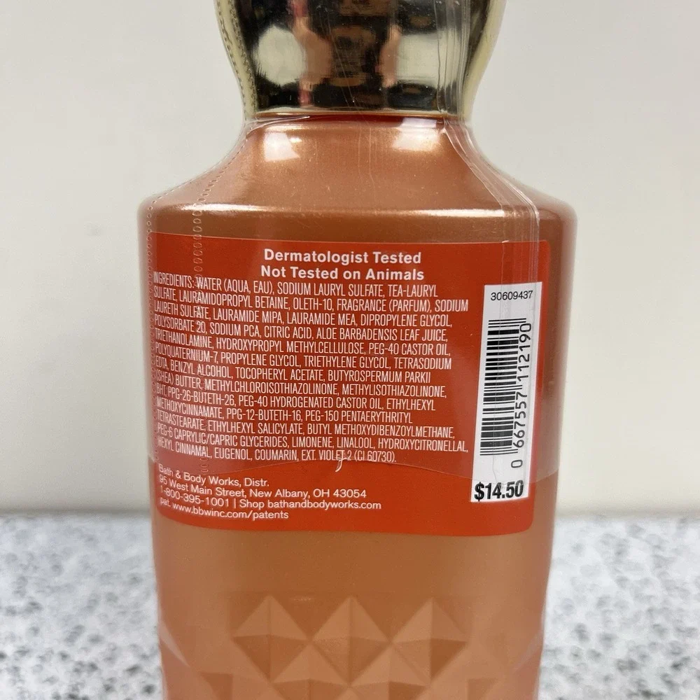 Bath & Body Works Sweet‎ Cinnamon Pumpkin Shower Gel 10 oz NEW Sealed